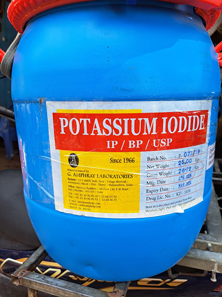 Potassium Iodide - Hóa Chất Lý Hùng - Công Ty TNHH Công Nghệ Lý Hùng